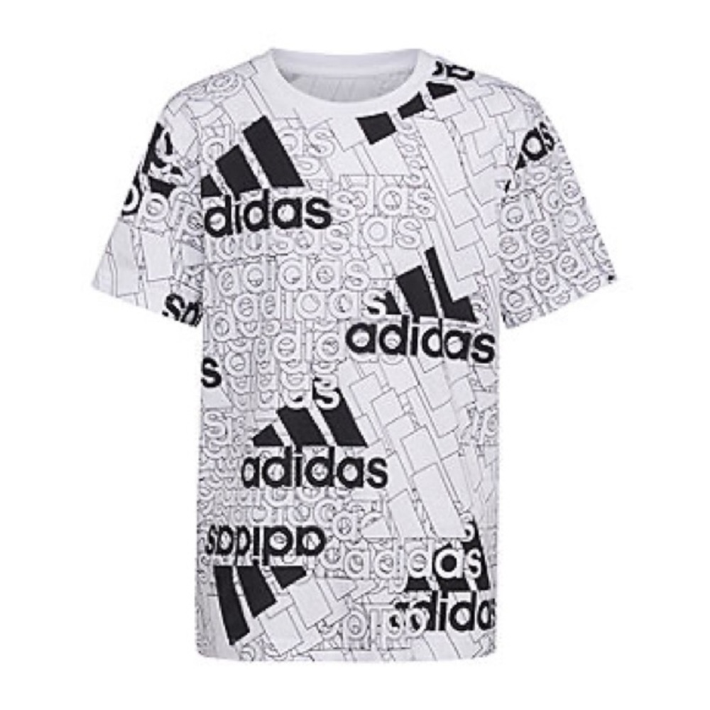 ADIDAS  Crew Neck Short Sleeve Graphic T-Shirt size XL